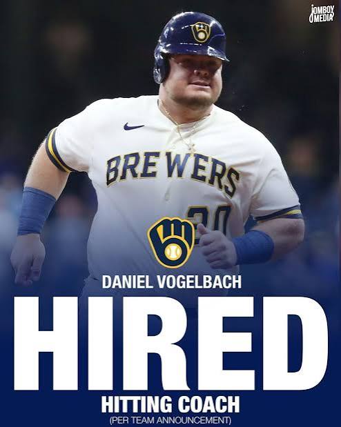 Our new hitting coach : r/Brewers